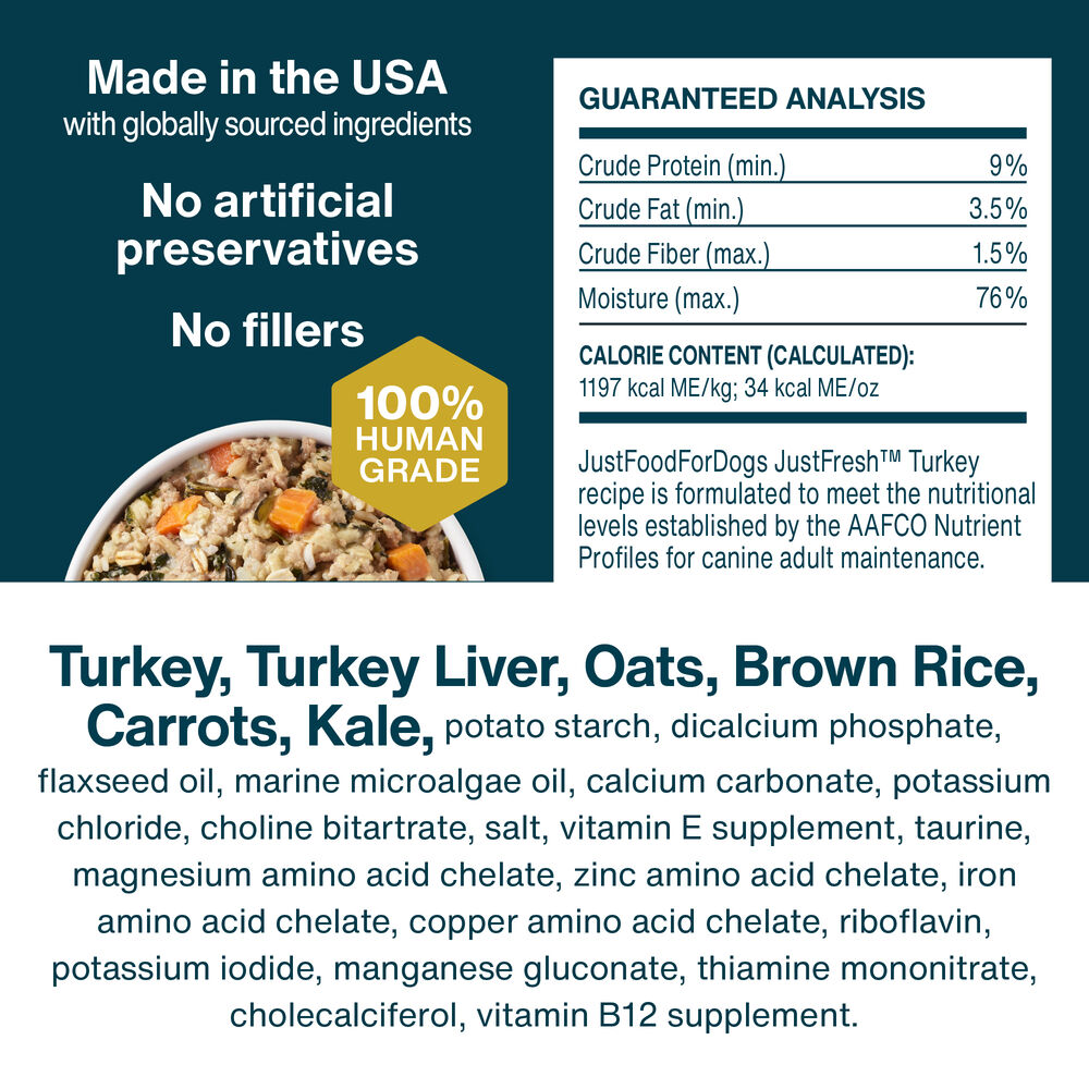 JustFresh Best Sellers Pack - Beef, Chicken, Turkey (21 Pack)