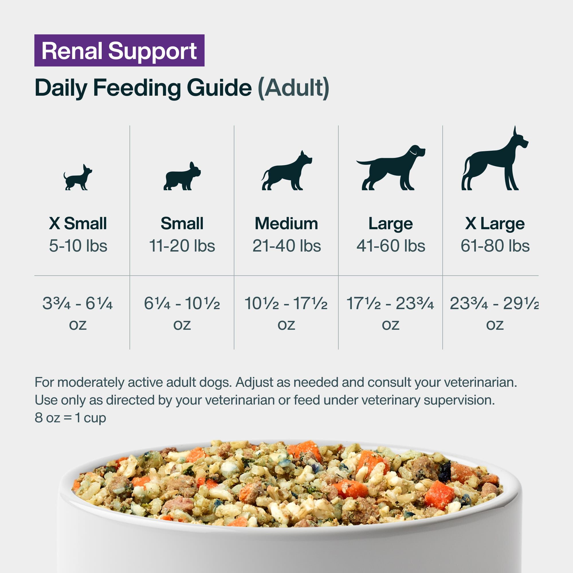 Renal Support Low Protein Dog Food for Kidney Disease