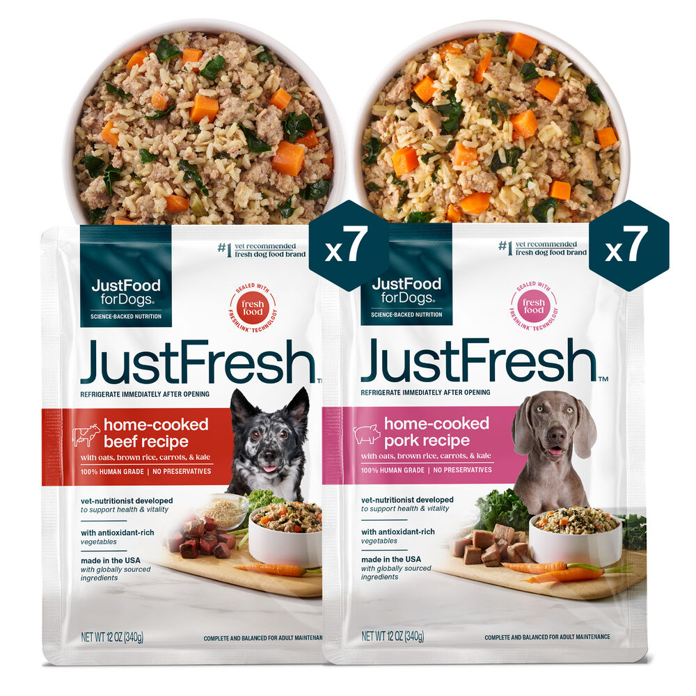 JustFresh Allergy-Friendly Favorites - Beef & Pork (14 Pack)