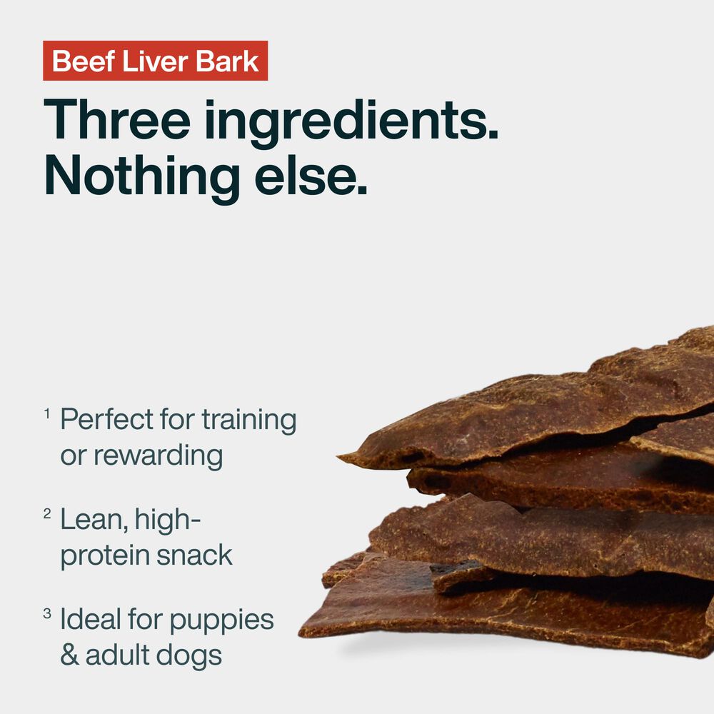 Beef Liver Bark Treat 5 oz