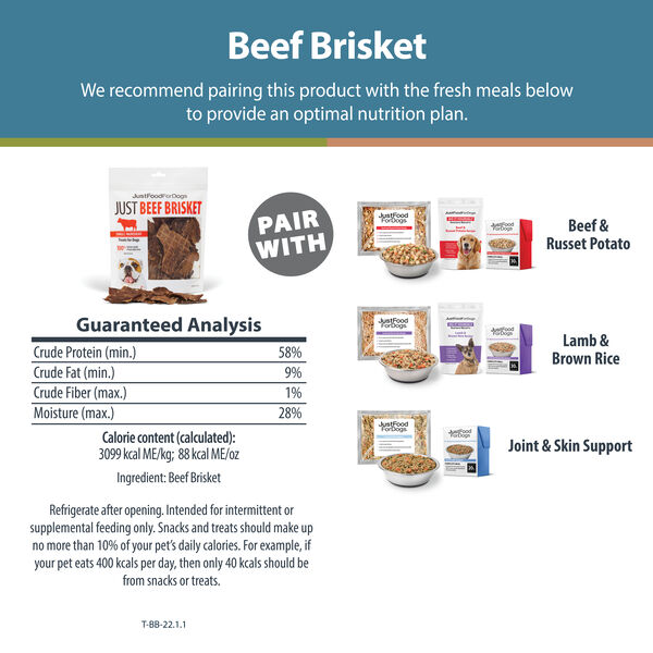 Beef Brisket Treat 5 oz