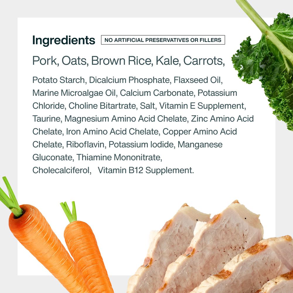 JustFresh Home-Cooked Pork (12 oz 7 Pack)