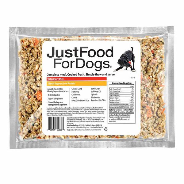 Renal Support Low Protein (Small Box) | JustFoodForDogs