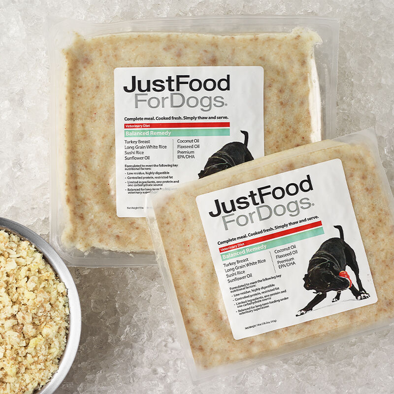 Just food for dogs balanced remedy 2025