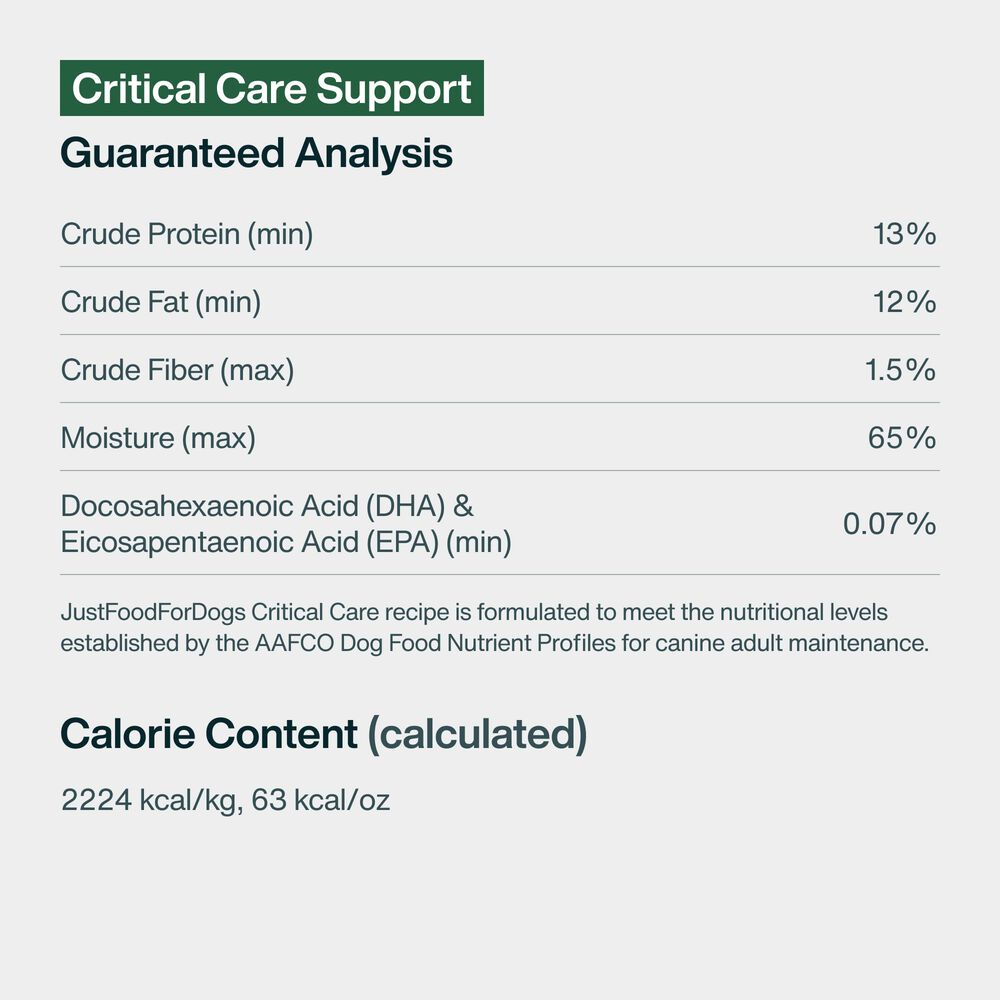 Critical Care Support 18 oz (7 Pack) Small Box