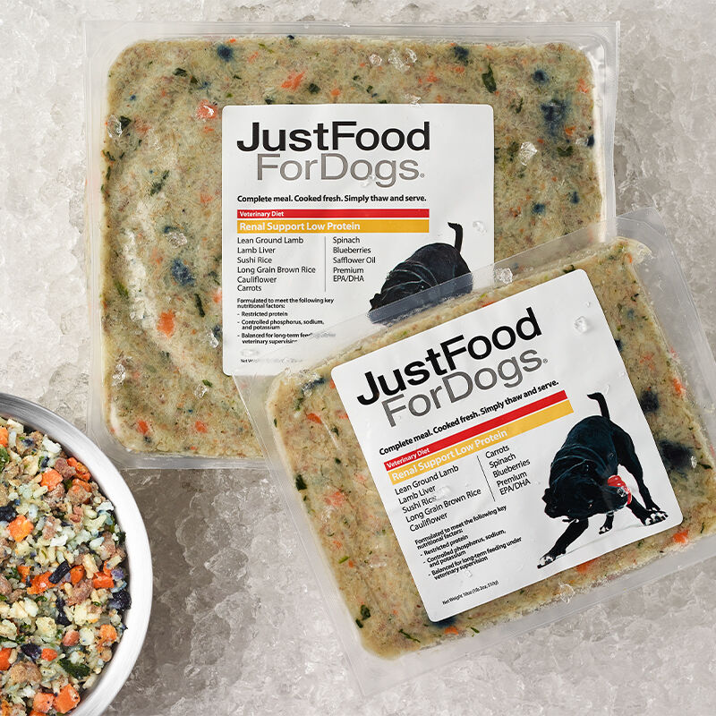 Just food for dogs kidney diet sales