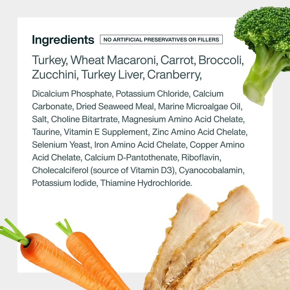 Turkey & Whole Wheat Macaroni 18 oz (7 Pack) Small Box