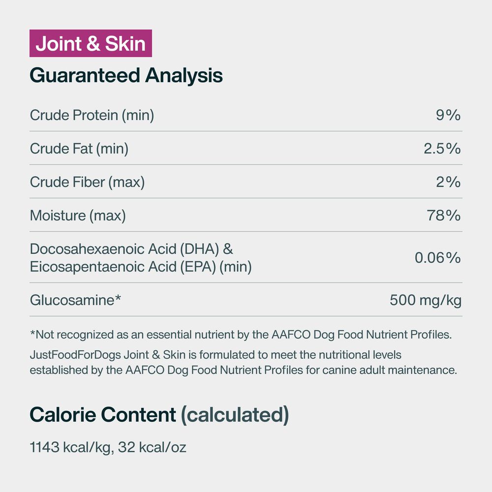 Joint & Skin Support 18 oz (7 Pack) Small Box