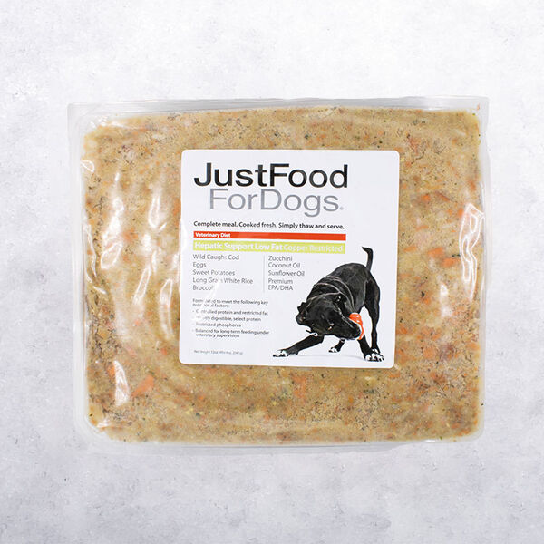 Dog Liver Support Diet Hepatic Dog Food JustFoodForDogs