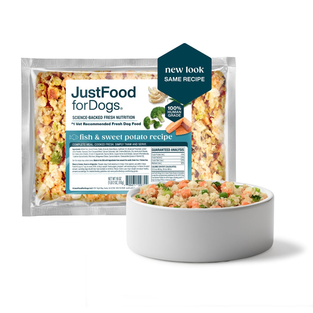 Fish & Sweet Potato 18 oz (7 Pack) Small Box