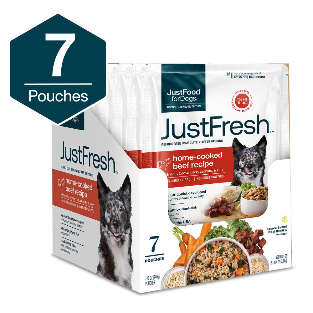 JustFresh Home-Cooked Beef (12 oz 7 Pack)
