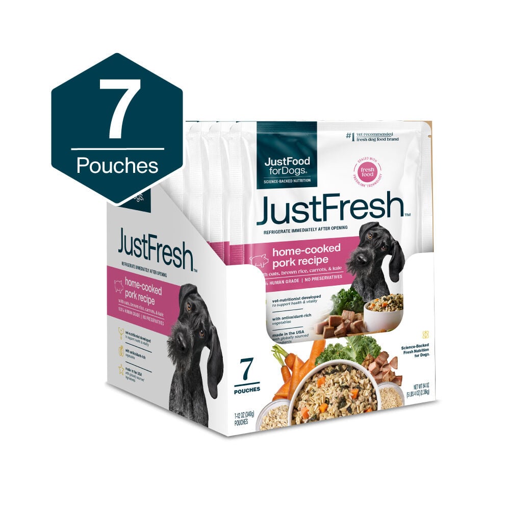 JustFresh Home-Cooked Pork (12 oz 7 Pack)