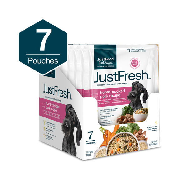 JustFresh Home-Cooked Pork (12 oz 7 Pack)