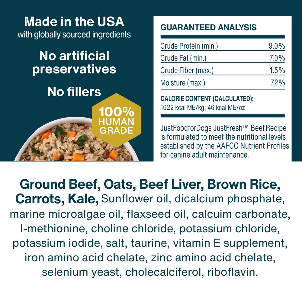 JustFresh Best Sellers Pack - Beef, Chicken, Turkey (21 Pack)