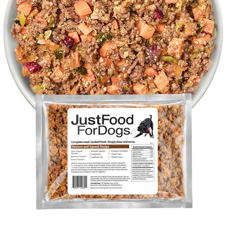 Venison & Squash Dog Food