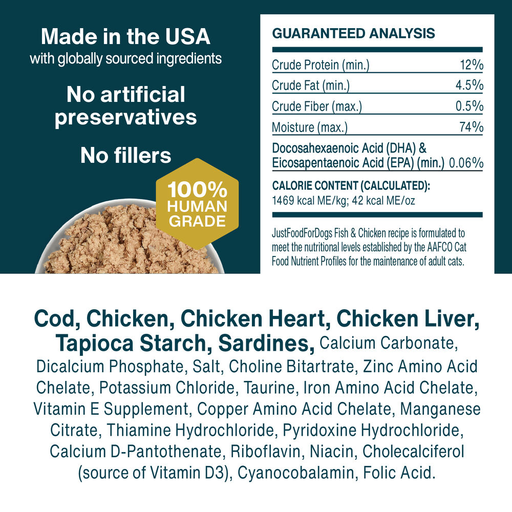 Fish & Chicken 18 oz (7 Pack) Small Box