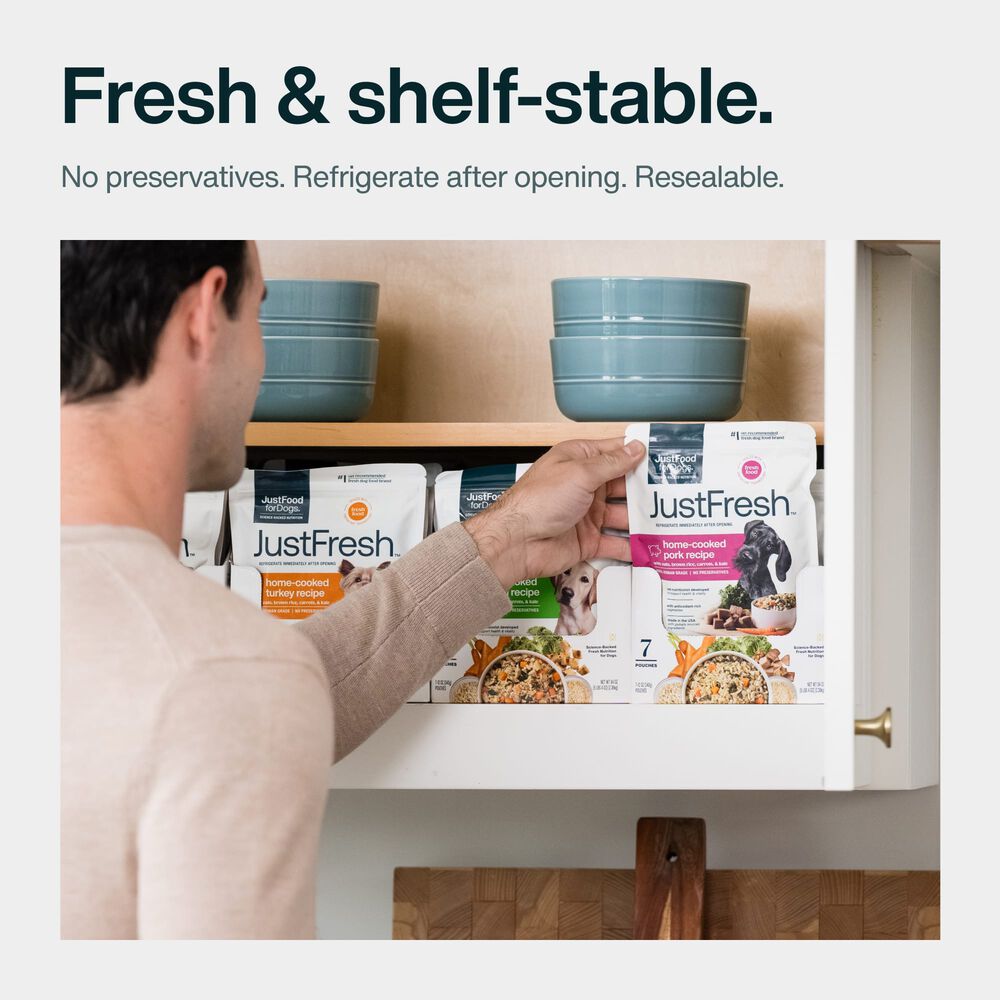 JustFresh Home-Cooked Pork (12 oz 7 Pack)