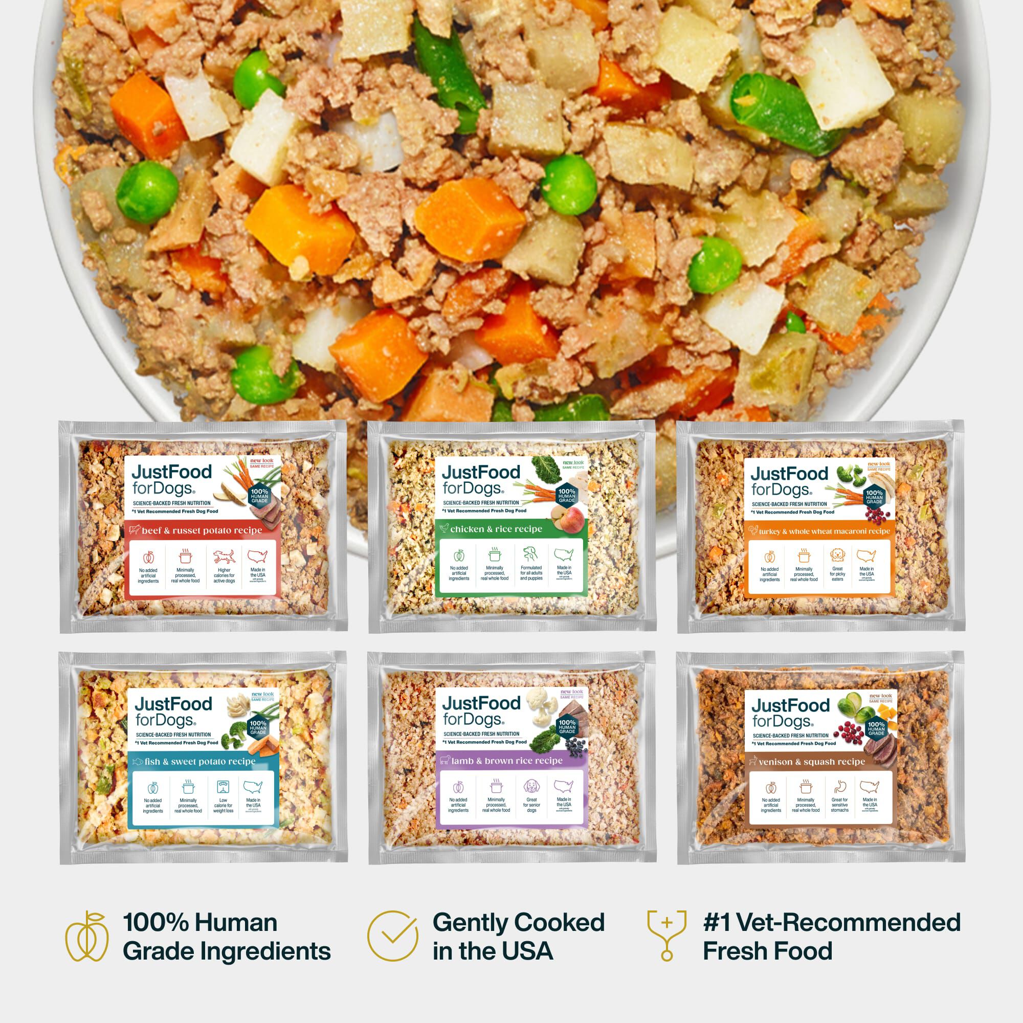 Sampler Variety Box | JustFoodForDogs