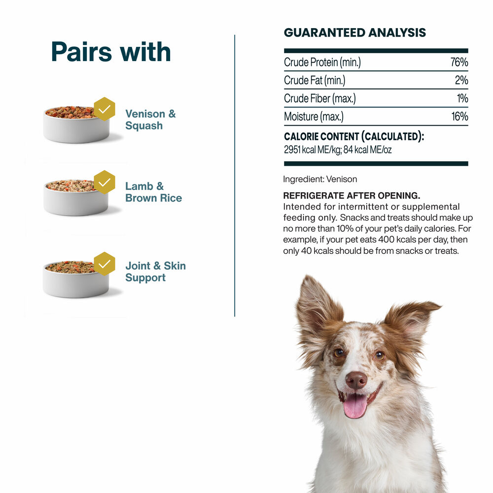 Venison Dog Treats 5 oz