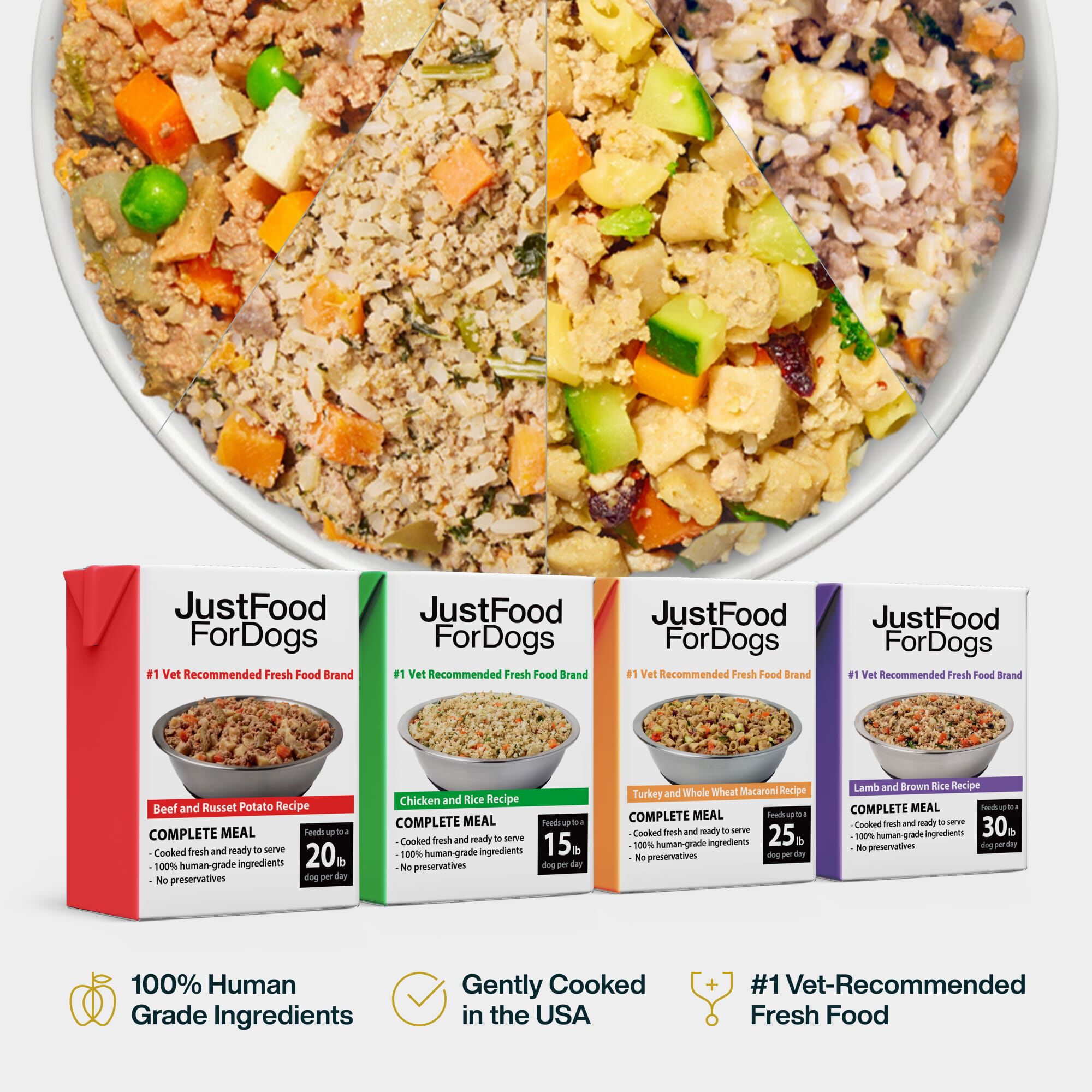Pantry Fresh Sampler Variety Box | JustFoodForDogs