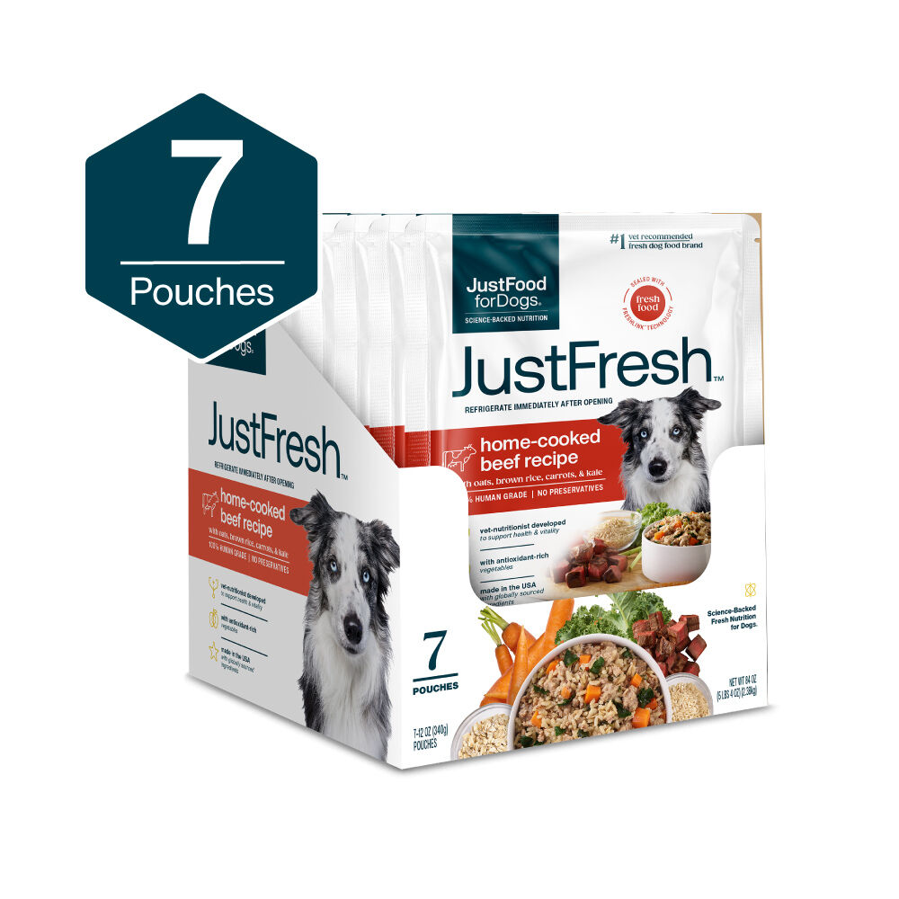 JustFresh Home-Cooked Beef (12 oz 7 Pack)