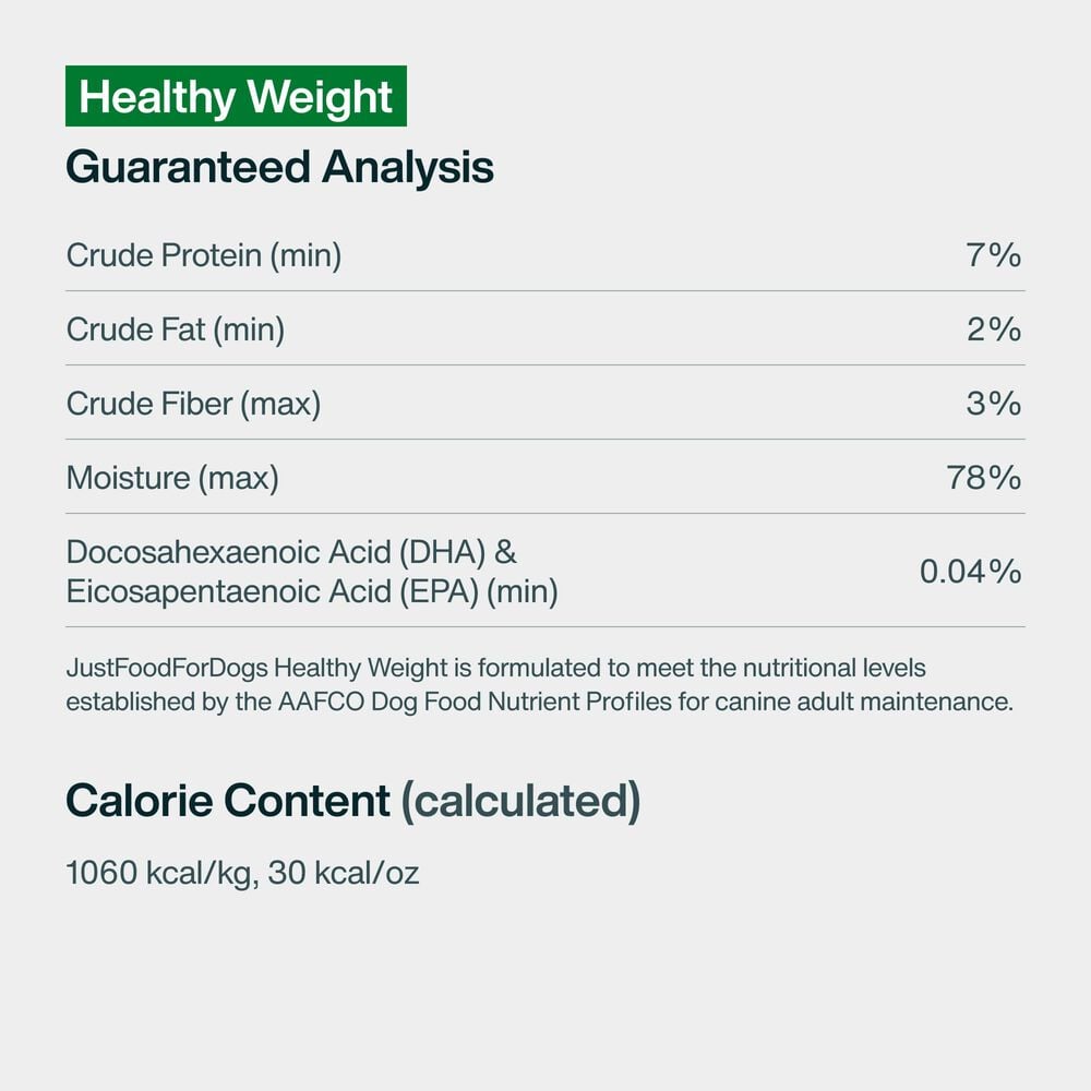 Healthy Weight 18 oz (7 Pack) Small Box