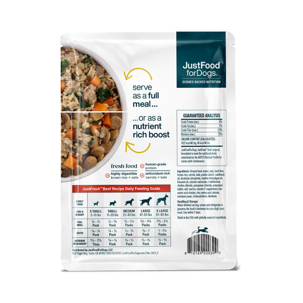 JustFresh Allergy-Friendly Favorites - Beef & Pork (14 Pack)