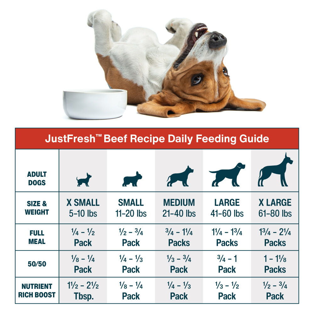 JustFresh Home-Cooked Beef (12 oz 7 Pack)