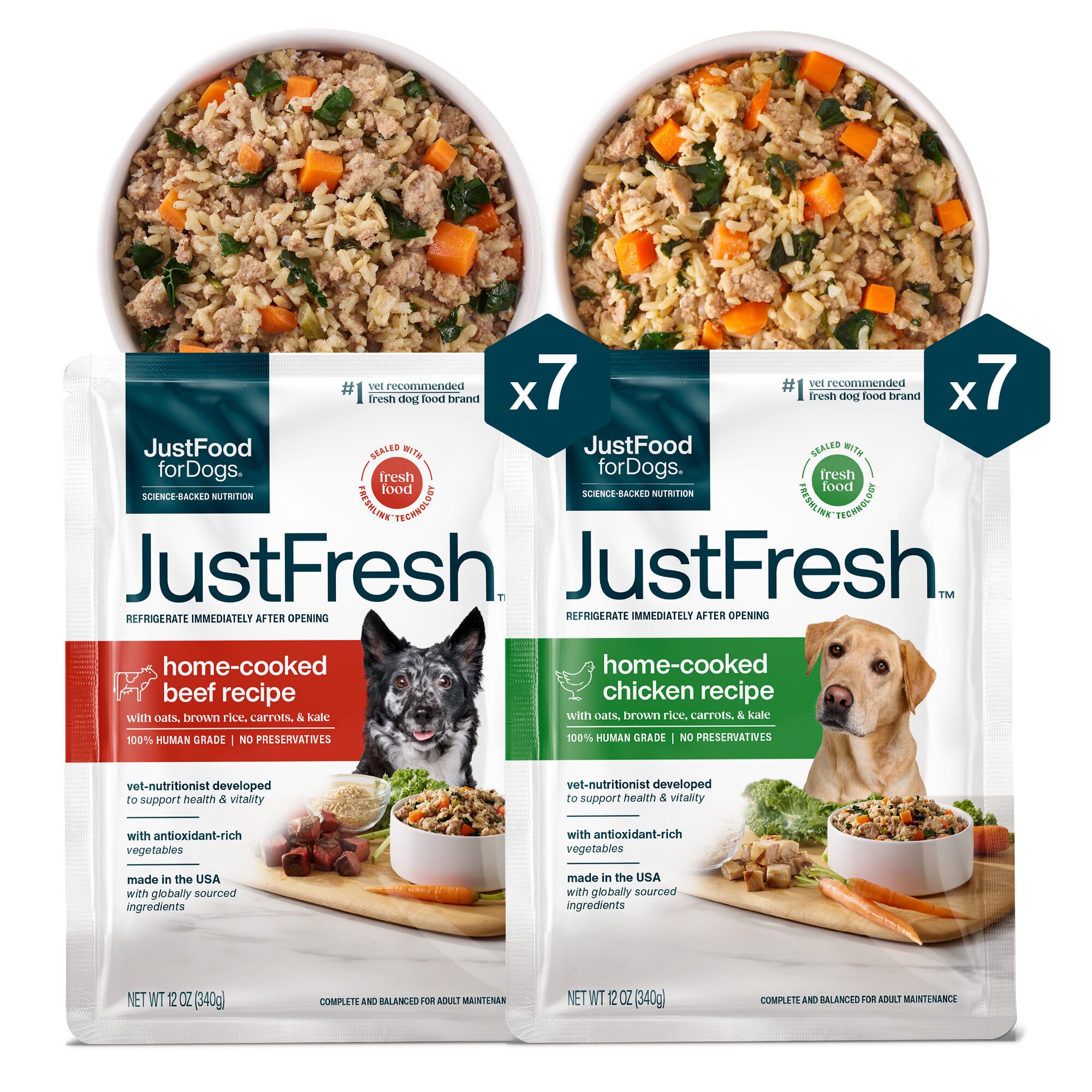 Fresh Dog Food Variety Packs | JustFoodForDogs