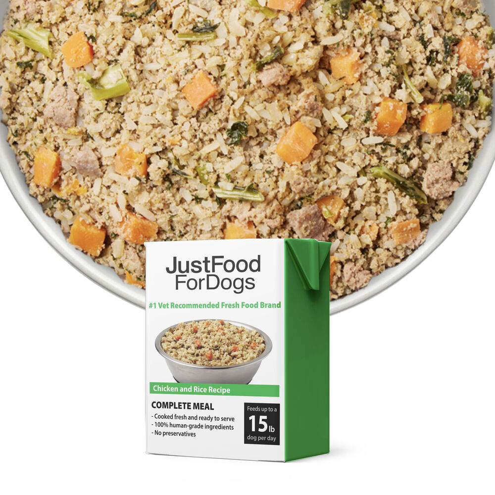 Pantry Fresh Chicken Rice Recipe (Case of 6) JustFoodForDogs