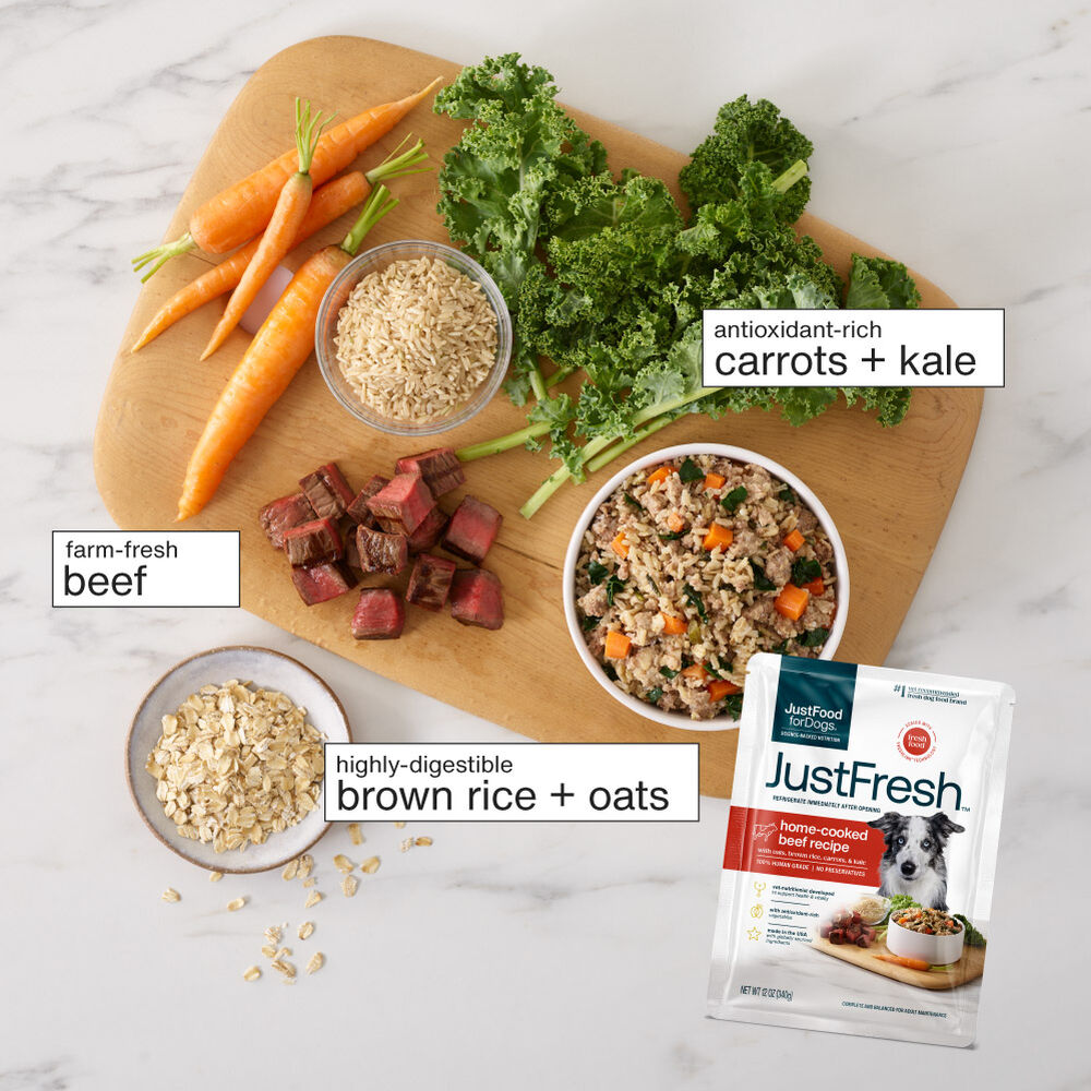 JustFresh Home-Cooked Beef (12 oz 7 Pack)