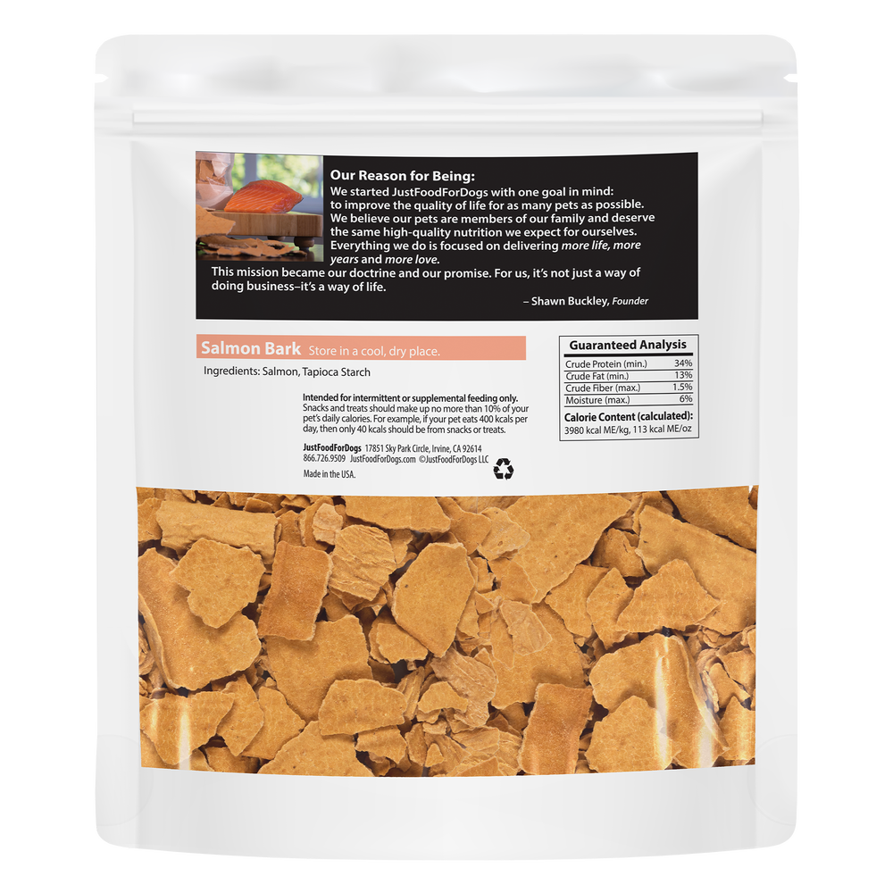 Salmon Bark Treat 5 oz - Dog