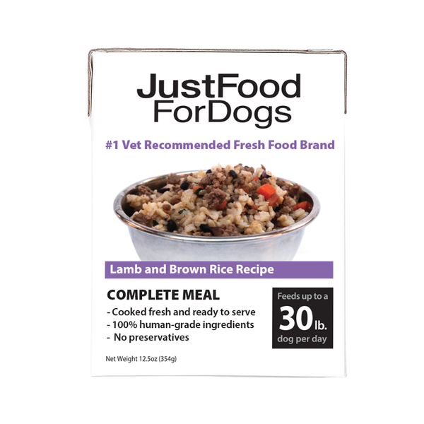 PantryFresh Lamb & Brown Rice JustFoodForDogs