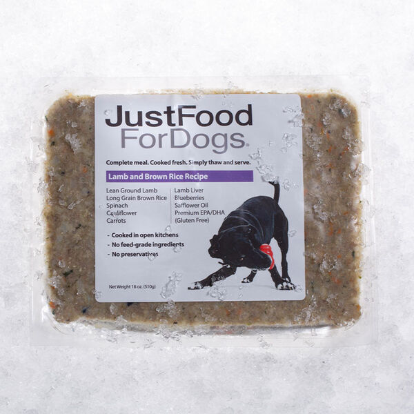 Lamb & Brown Rice | JustFoodForDogs