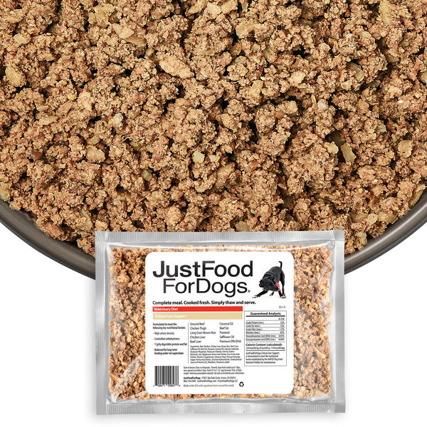 JustFoodForDogs Critical Care Support 18 oz (21 Pack) Medium Box