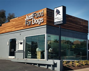 JustFoodForDogs Manhattan Beach Kitchen, exterior view