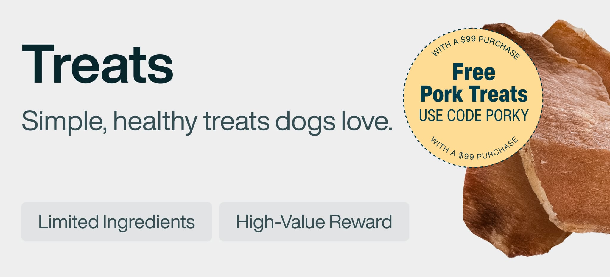 healthy meals for dogs banner