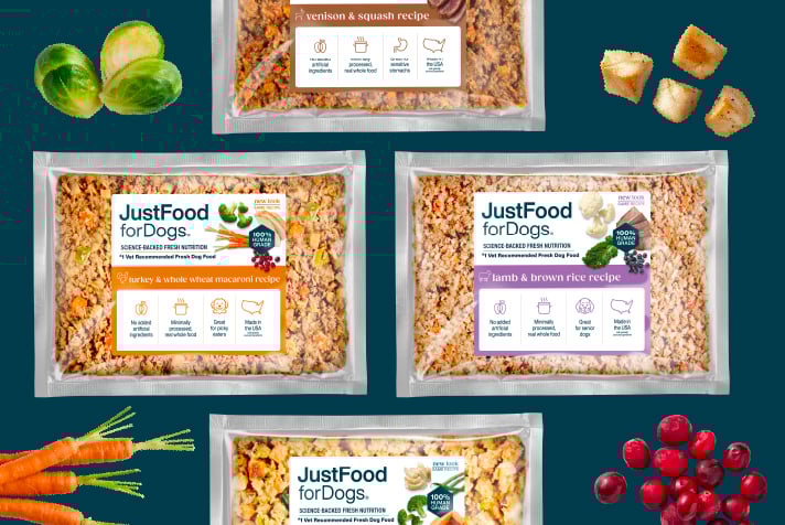justfoodfordogs fresh food variety packs