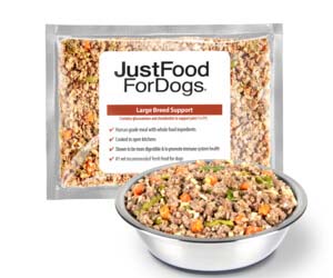 large breed fresh frozen dog food