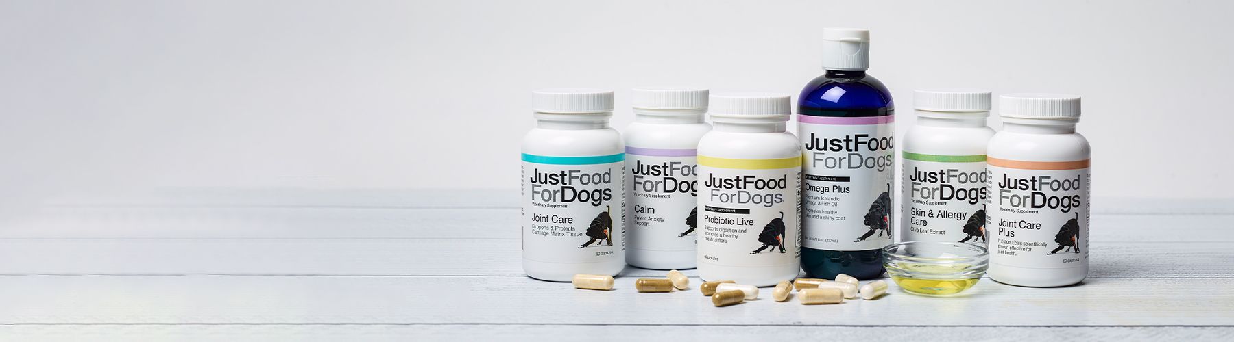 Vitamin supplements for dogs banner tablet