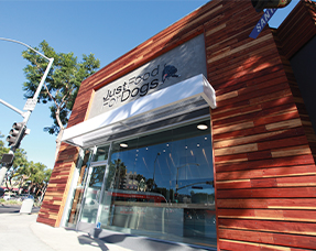 JustFoodForDogs West Hollywood Kitchen exterior view