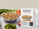 pantry fresh turkey and whole wheat macaroni package displayed with a bowl of the recipe and raw, fresh ingredients around the bowl and package