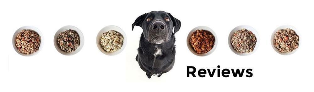 justfoodfordogs customer reviews banner