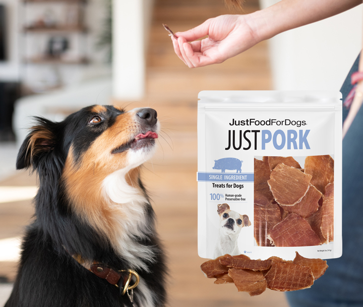 Newest Single-Ingredient Treat: Just Pork!