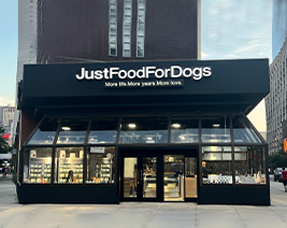 JustFoodForDogs Lincoln Center Kitchen in New York, NY, exterior view